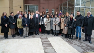 CHP yönetimi Selda Eller'in ilk duruşmasına katıldı