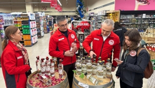 Ekipler eş zamanlı alkol ve gıda denetimi yaptı