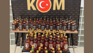 Eş zamanlı kaçak içki oprerasyonu