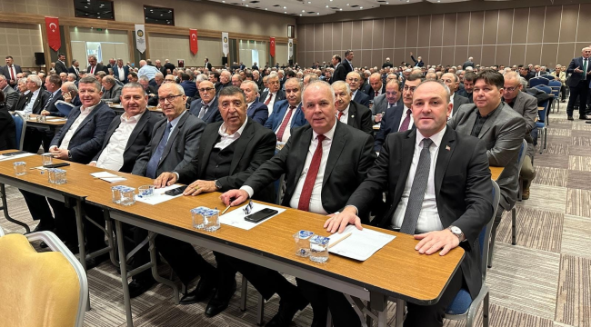 Esnaf toplantısnda esnaflara müjde