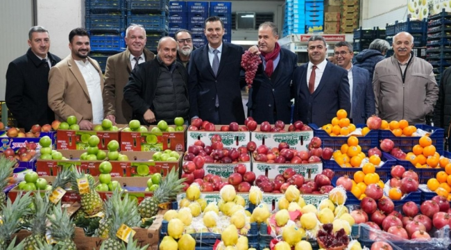 Hal esnafına müjdeler veren başkan Zeyrek''harcadığımız her kuruşu didik didik ediyoruz''