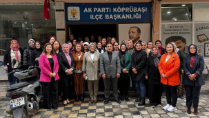 Hamide Barış AKP Köprübaşı ilçe kadın kolu başkanı
