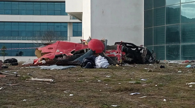 Hastaneye çarpan ambulans helikopter düştü: 4 kişi hayatını kaybetti