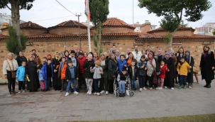 Hem şehri gezdiler hem de eğlendiler
