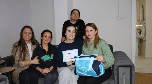 Gördes'de hoş geldin bebek projesi kapsamında ev ziyaretleri sürüyor