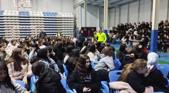 İl emniyet müdürlüğü 129 lisede 23.742 öğrenciye trafik eğitimi