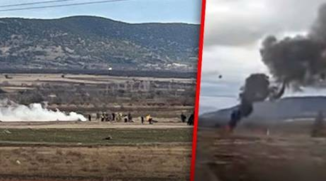 Isparta'da askeri helikopter düştü 6 asker şehit oldu