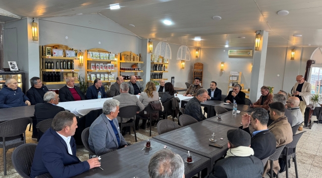 İyi parti ilçe başkanları toplantııs Köprübaşı'nda yapıldı