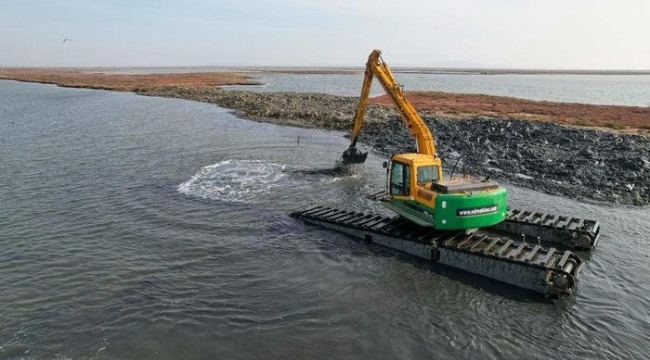 İzmir Körfezinin temizlenmesi Gediz'e ulaştı