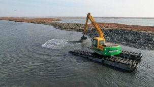 İzmir Körfezinin temizlenmesi Gediz'e ulaştı