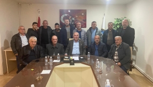 Kamyoncu esnaflarindan başkan Bulgay'a destek