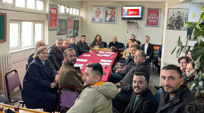 Kula CHP ilçe danışma kurulu toplantısı yapıldı