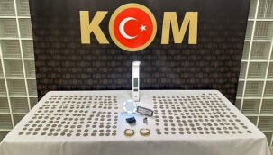 Kula'da 4 tarihi eser kaçakcısı yakalandı