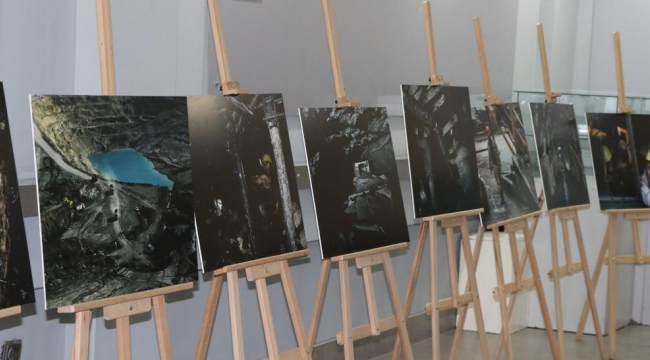 Madenciler fotoğraf sergisi açıldı