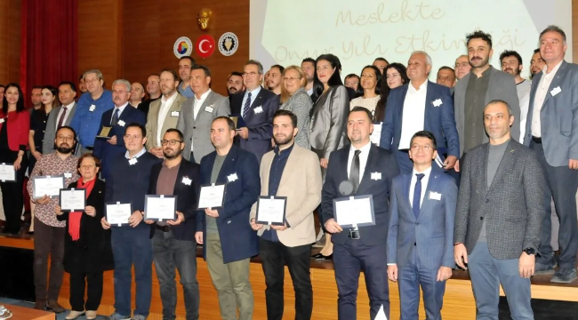 makine mühendisleri ödül gecesinde buluştu