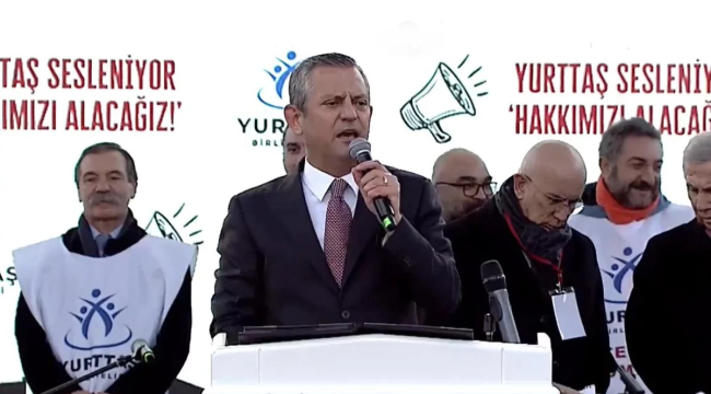 Milyonlar Tandoğan meydanından hükümete seslendi:'haklarımızı alacağız'