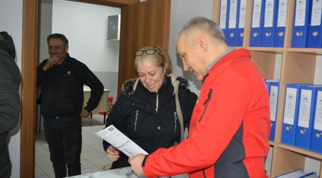 Müdür Öztürk 3 ilçede hafta sonu ÇKS işlemlerini inceledi