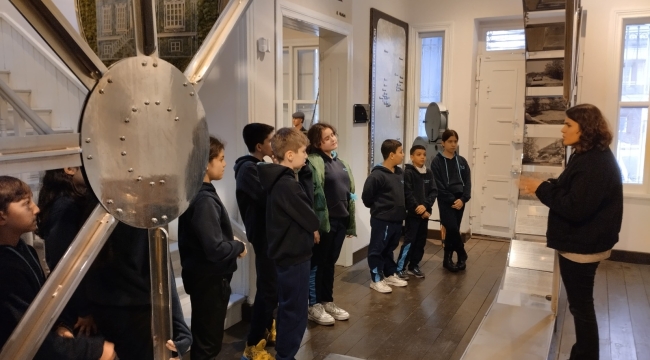 Öğrencilere kentin tarihi anlatıldı