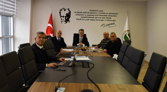 Salihli OSB yönetimi aralık ayı son toplantısını yaptı 