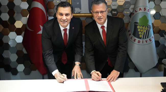 Protokol imzalandı arkeolojik kazı alanı Alaşehir belediyesine devredildi