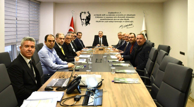 Salihli Organize Sanayi bölgesi (OSB) müteşebbis heyeti,toplandı