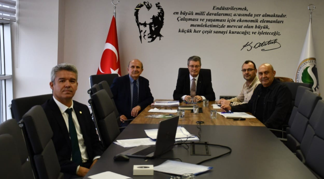 SOSB yönetimi toplandı