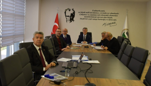 SOSB yönetimi aylık son toplantısını yaptı