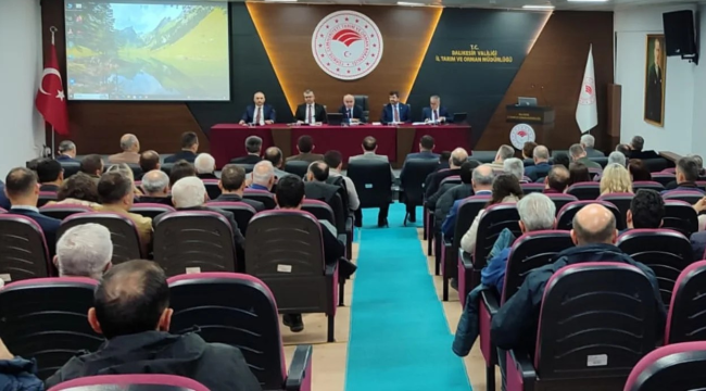 Süt sektörü değerlendirme toplantısı Balıkesir'de yapıldı