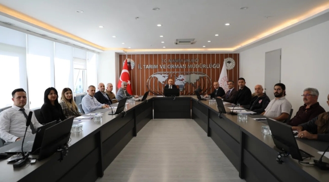 Tarımsal üretim planlaması teknik komite toplantısı'