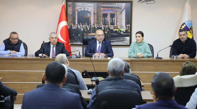 Toplantıda yaplacaklar masaya yatırıldı