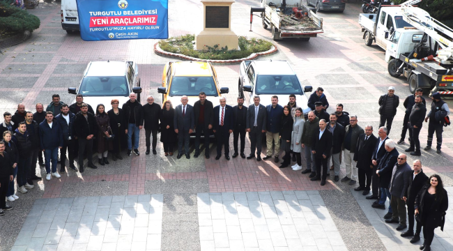 Turgutlu belediyesinin araç yatırımı 30 milyona ulaştı