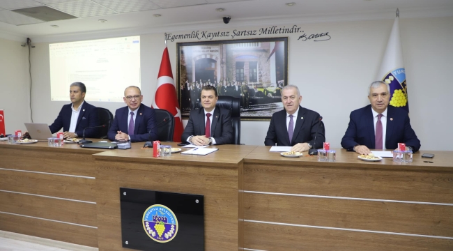 Turgutlu organize sanayi bölgesi müteşebbis heyet toplandı