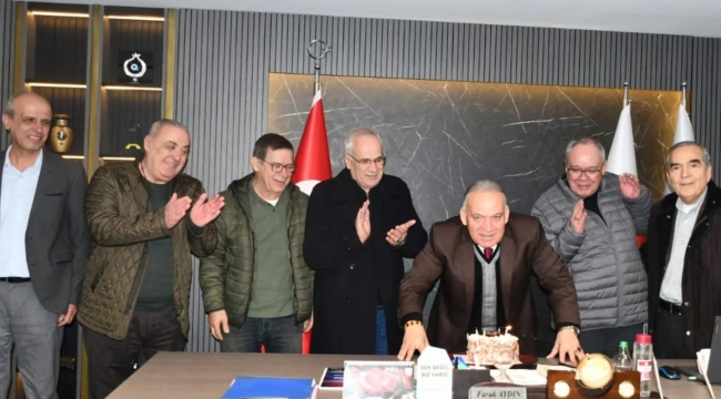 TUTSO başkanı Aydın'ı mutlu eden süpriz