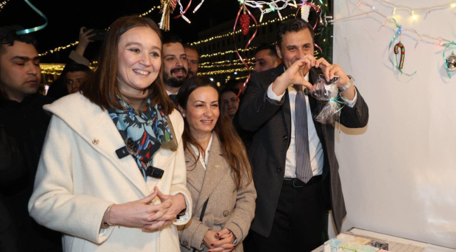  Yeni yıl panayırı vatandaşlardan yoğun ilgi gördü