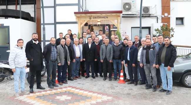 Yıl sonu değerlendirme toplantısıan 47 mahalle muhtarı katıldı