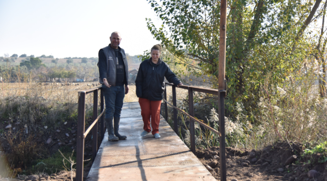 Yol sorunu çözülen MS (Emes) hastası Gün ''Ferdi Başkanım bana iyilik yaptı, unutmayacağım" 