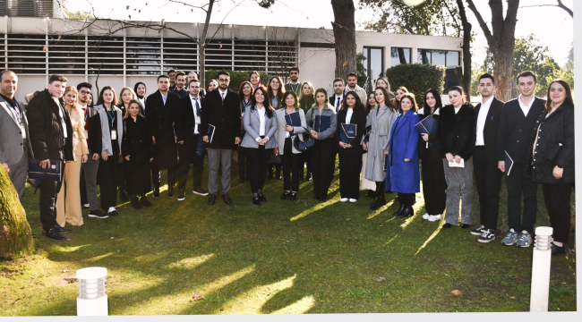 15 üniversite öğrenci temsilcileri OSB'de