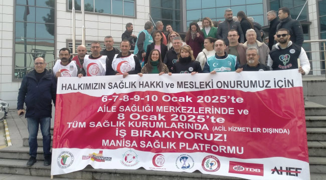 Aile hekimleri eziyet yönetmenliği basın açıklaması