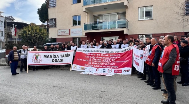 Aile hekimlerinin eylemi sürüyor