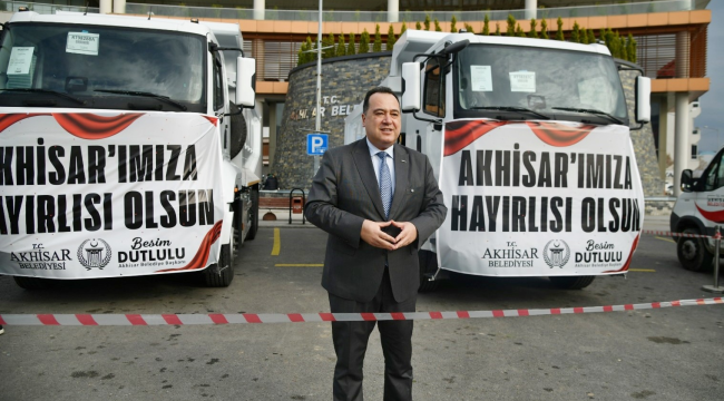 Akhisar belediyesi araç filosunu güçlendirdi