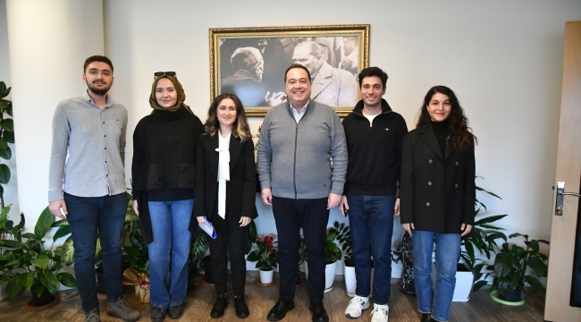 Akhisar mimarlar odası yönetmi başkan Dutlulu ile biraraya geldi