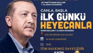 AKP il kadın kolları kongresi 25 ocakta