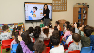 Alaşehir'de gündüz bakımevi çocuklarına sağlıklı beslenme eğitimi