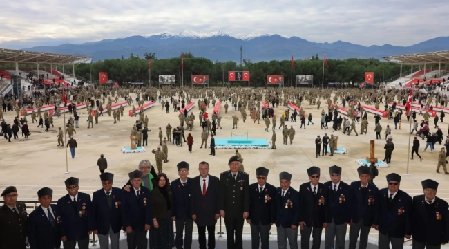 Alaşehir eğitim alay komuntanlığında yemin töreni
