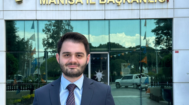  Ali Yenilmez Manisa AKP il gençlik kolu başkanı oldu