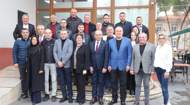 Başkan Akın oda başkanlarıyla projeleri konuştu