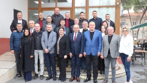 Başkan Akın oda başkanlarıyla projeleri konuştu