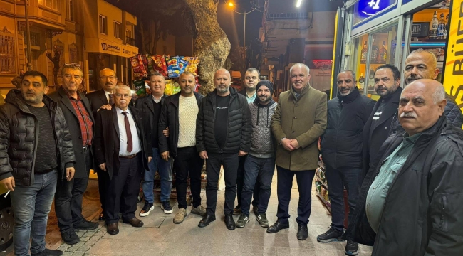 Başkan Bulgay seçim öncesi esnaf ziyetlerini sürdürüyor