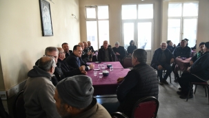 Başkan Dutlulu Dereköy mahallesinde yurttaşlara buluştu