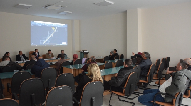 Başkan Kara esnaflarla prestij cadde toplantısı 